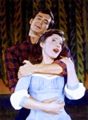 Anthony Perkins and Ellen McCown