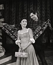 Ellen McCown and Anthony Perkins