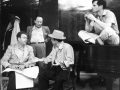 Joseph Mankiewicz,  Frank Loesser, Frank Sinatra an Michael Kidd