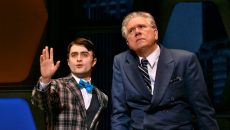 Daniel Radcliffe and John Larroquette, 2011