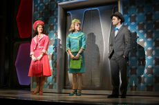 Rose Hemingway, Mary Faber and Daniel Radcliffe, 2011