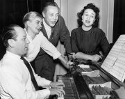 Frank Loesser, Jo Sullivan, Morley Meredith and Mona Paulee