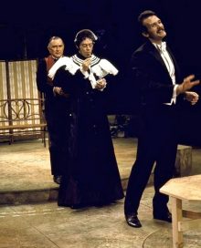 Raul Julia and Jerry Lanning 1974
