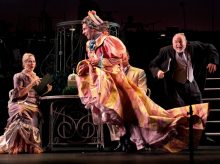 Rebecca Luker, Rob McClure and ,Dakin Matthews, 2011