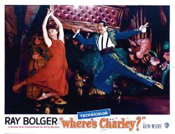 Allyn Ann McLerie and Ray Bolger