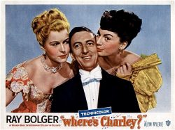 Mary Germaine, Ray Bolger and Allyn Ann McLerie