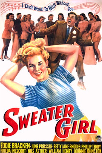 I Said No ~ Sweater Girl ~ Styne ~ Loesser ~ Sheet Music ~ 1941